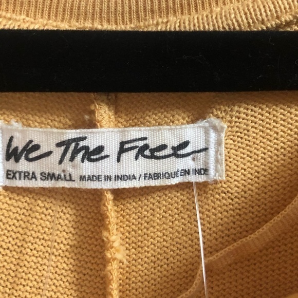 🛍️🛍️SOLD Free people peach fuzz Henley high/low - Picture 6 of 6